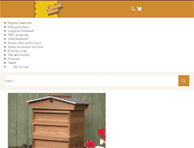 Tablet Screenshot of caddon-hives.co.uk